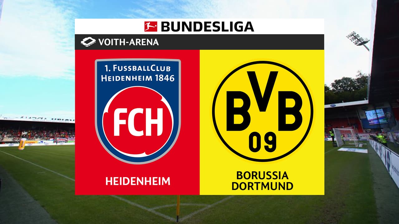 FC Heidenheim vs Borussia Dortmund
