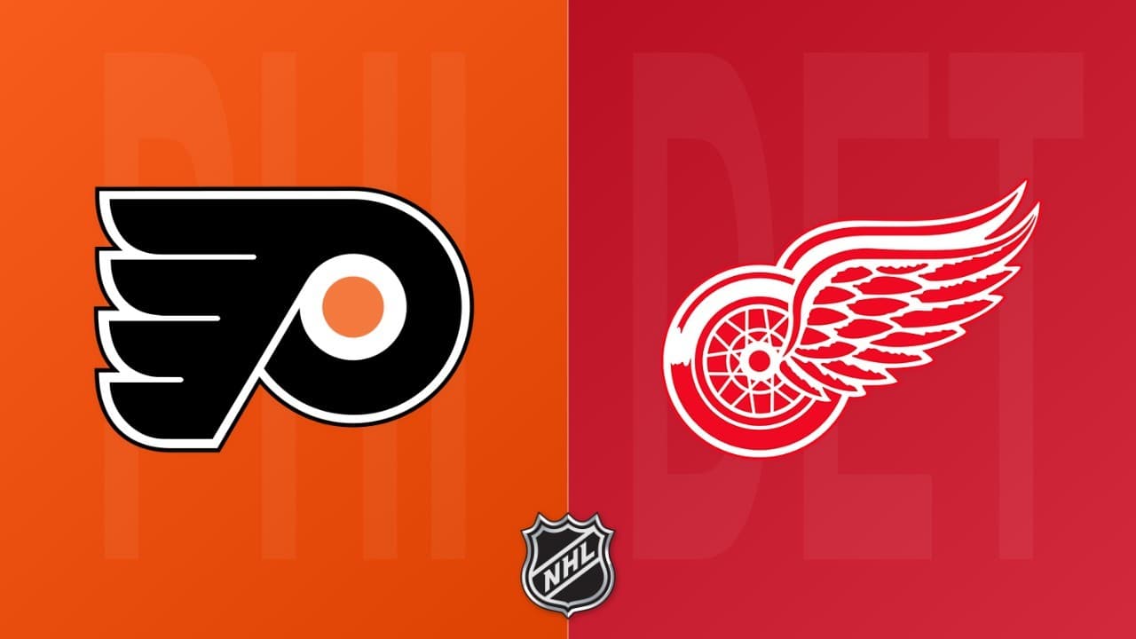 Detroit Red Wings vs Philadelphia Flyers