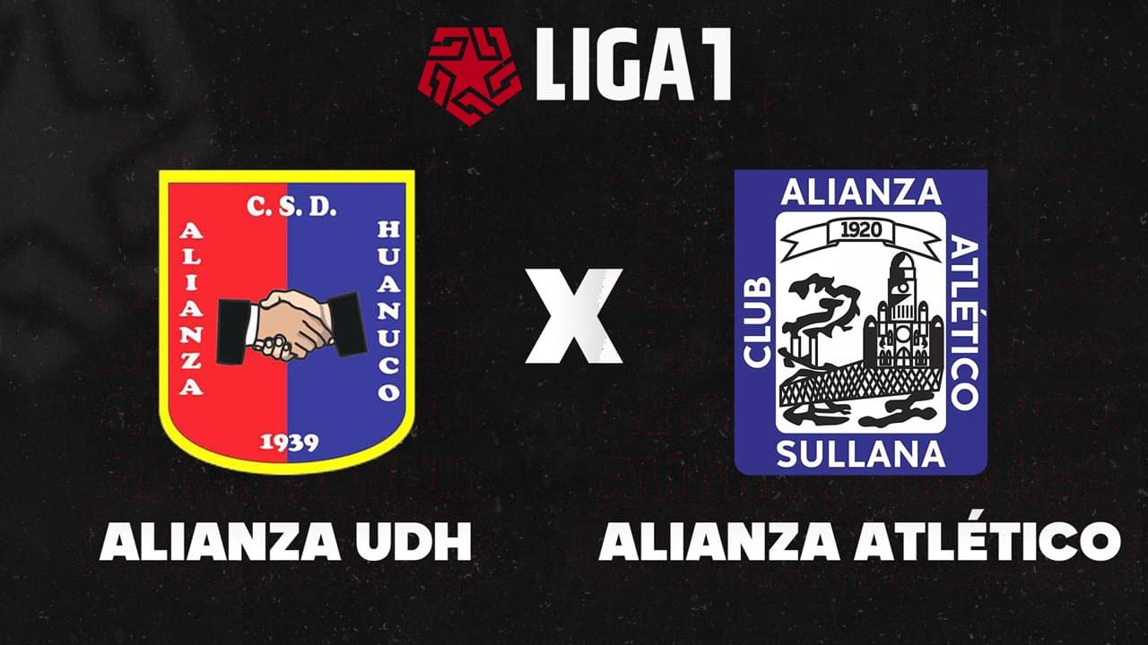 Alianza Universidad vs Alianza Atlético