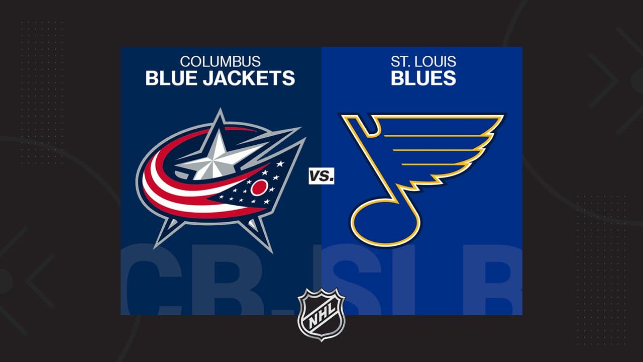 Columbus Blue Jackets vs St. Louis Blues