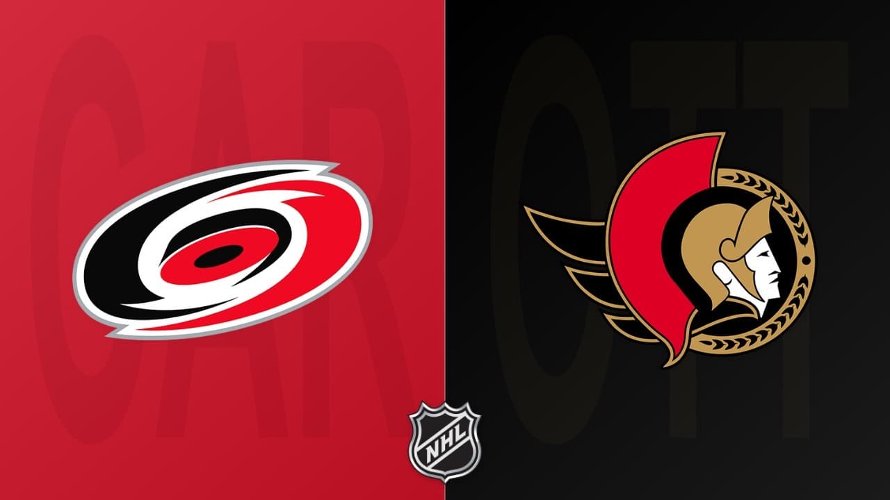 Ottawa Senators vs Carolina Hurricanes