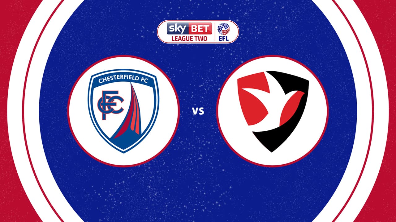 Chesterfield vs Cheltenham Town