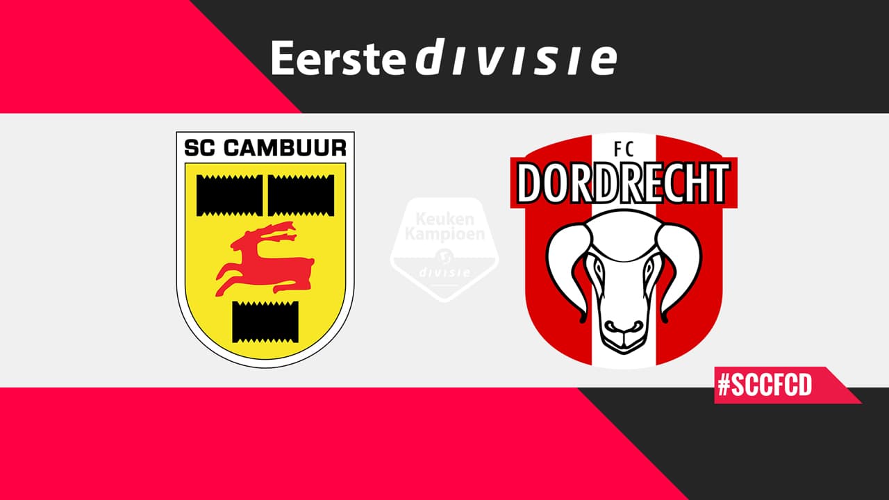 SC Cambuur vs FC Dordrecht