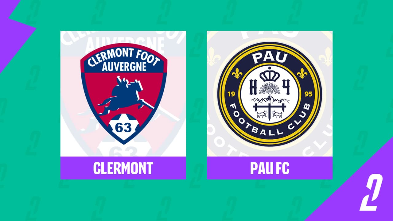 Clermont Foot vs Pau FC