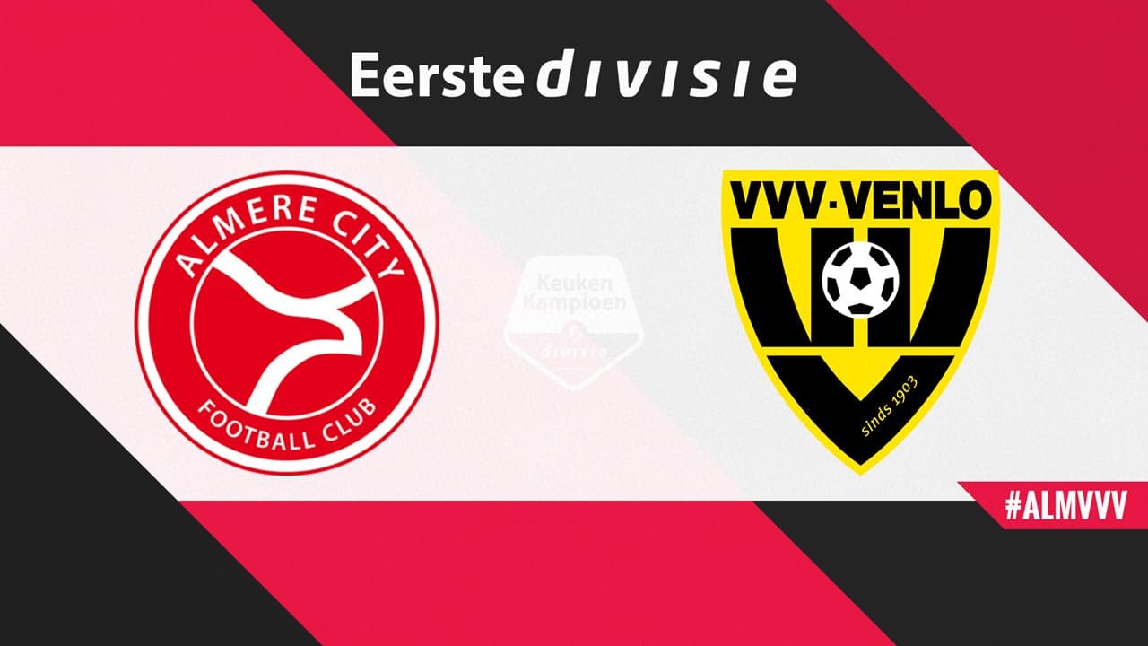 Almere City vs VVV-Venlo
