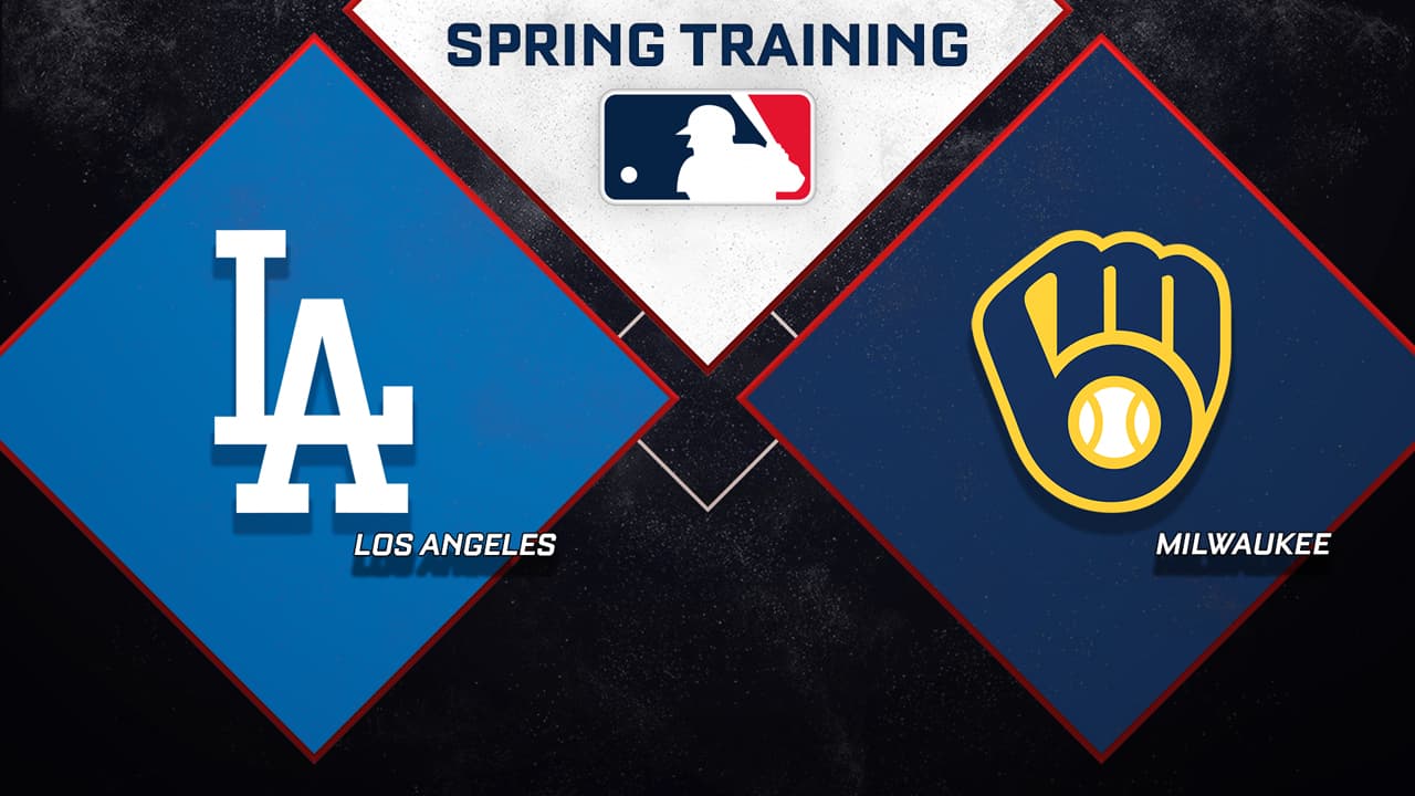 Los Angeles Dodgers vs Milwaukee Brewers