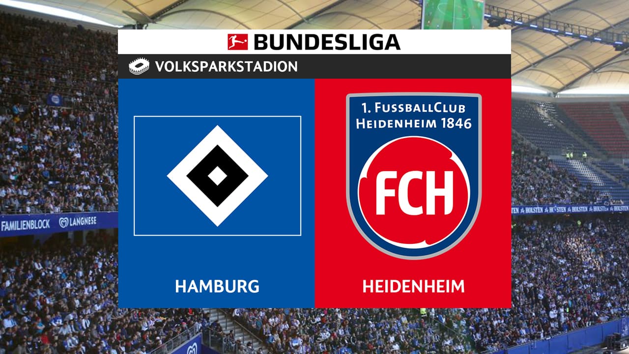 Hamburg vs FC Heidenheim