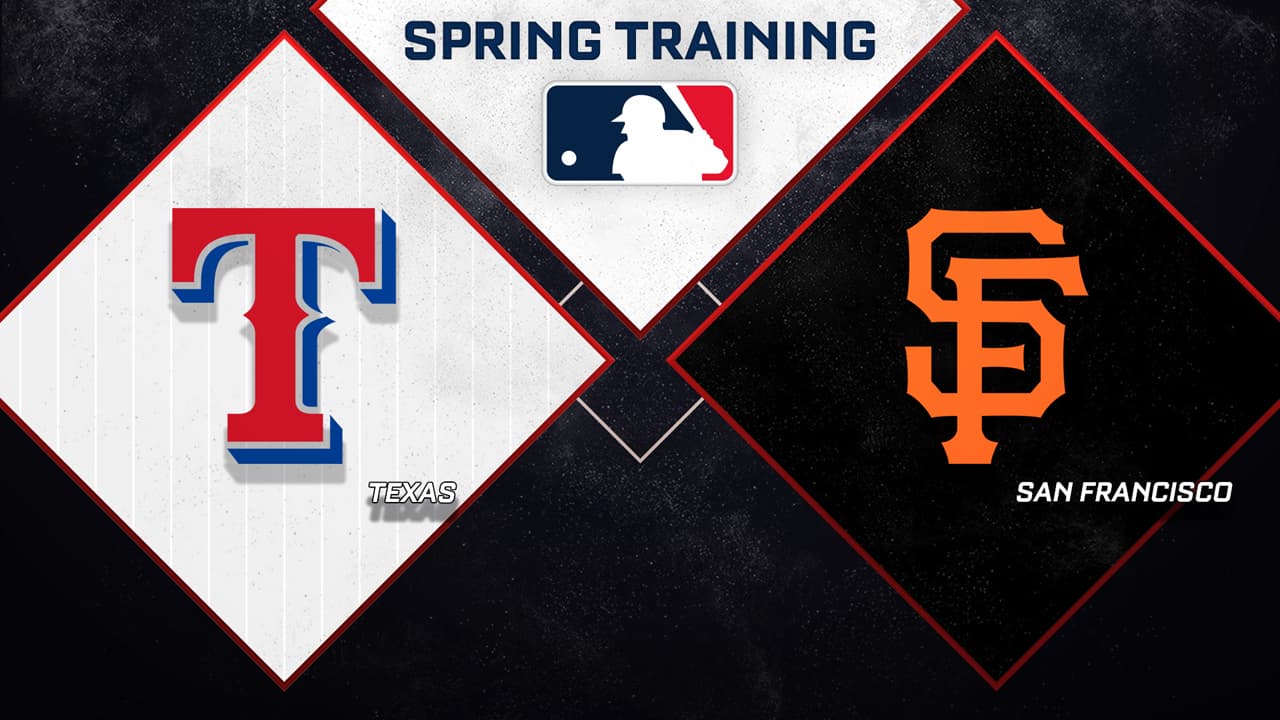 Texas Rangers vs San Francisco Giants