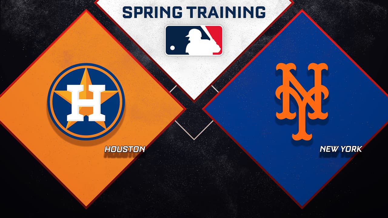 Houston Astros vs New York Mets