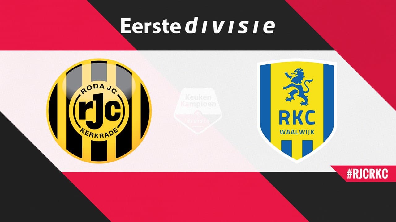 Roda JC vs RKC Waalwijk