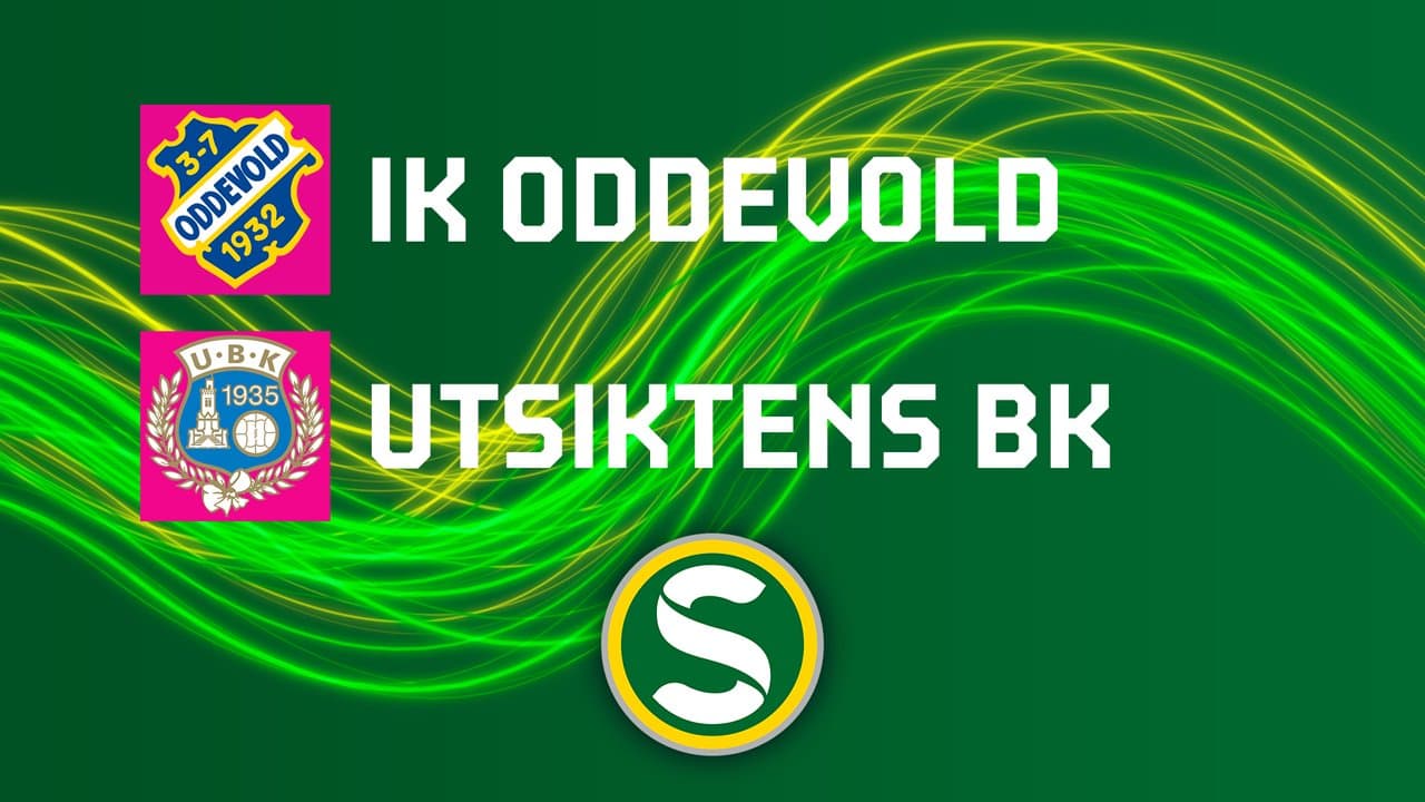 Oddevold vs Utsiktens BK