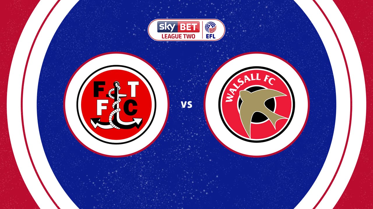 Fleetwood Town vs Walsall
