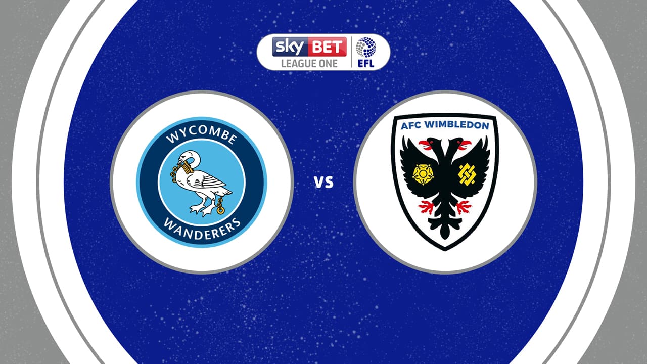 Wycombe Wanderers vs AFC Wimbledon