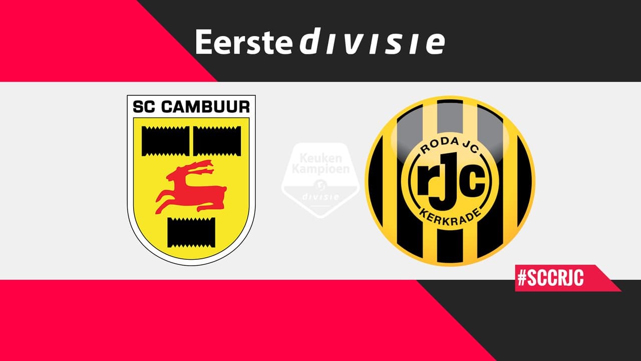 SC Cambuur vs Roda JC