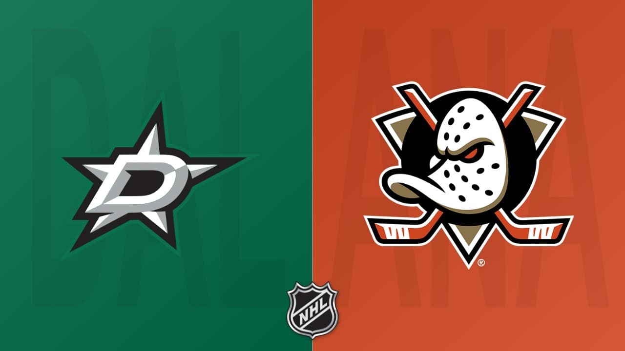 Anaheim Ducks vs Dallas Stars