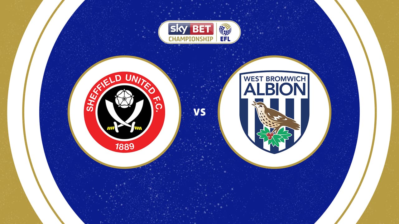 Sheffield United vs West Bromwich Albion