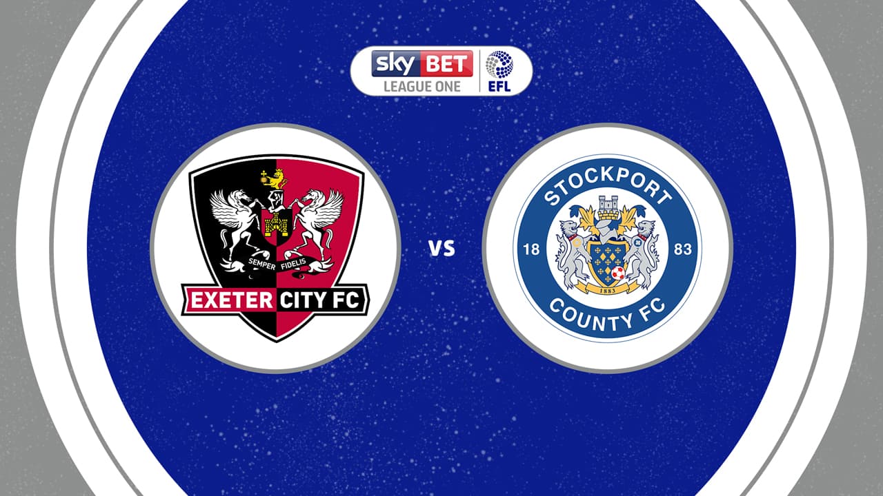 Exeter City vs Stockport County