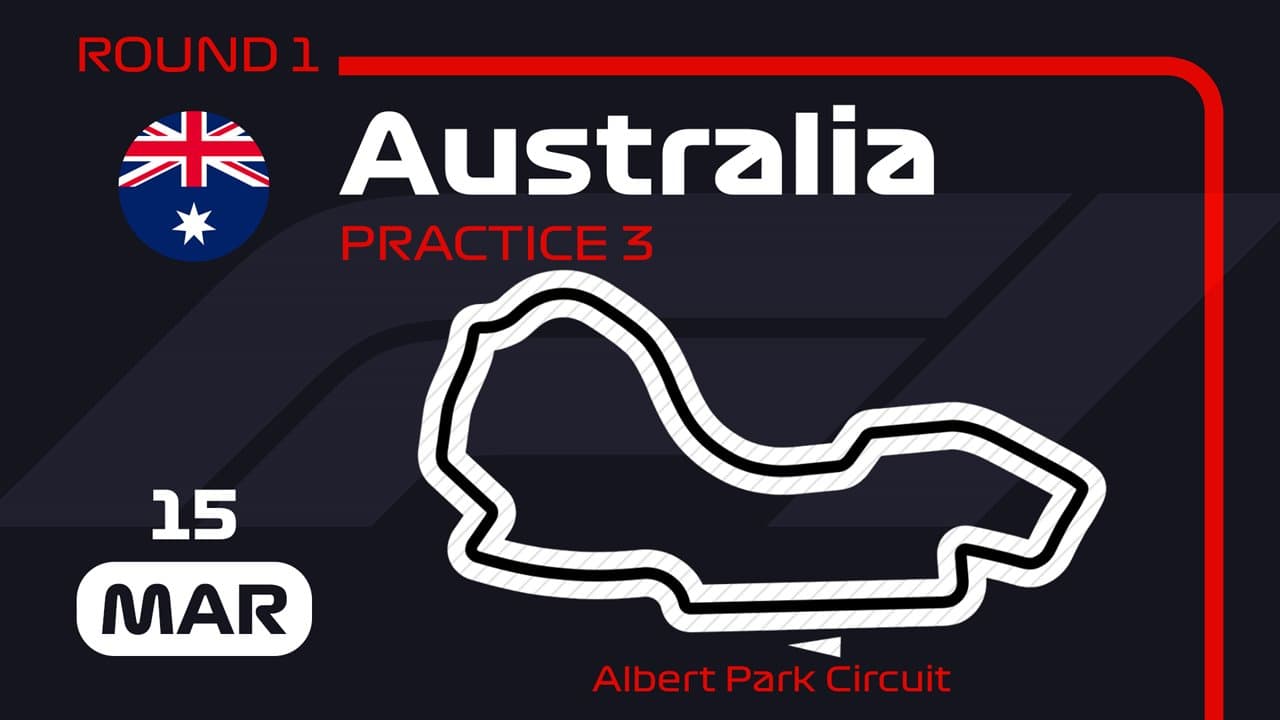 Australian Grand Prix Practice 3