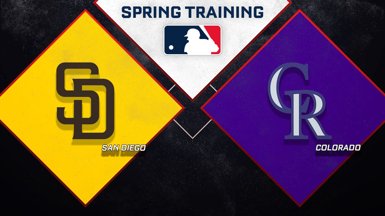 San Diego Padres vs Colorado Rockies