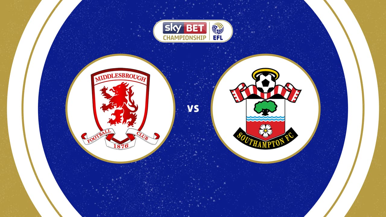 Middlesbrough vs Southampton