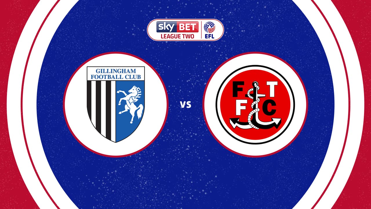 Gillingham vs Fleetwood Town