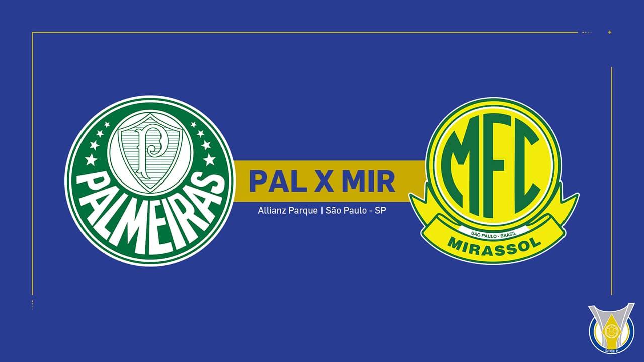 Palmeiras vs Mirassol