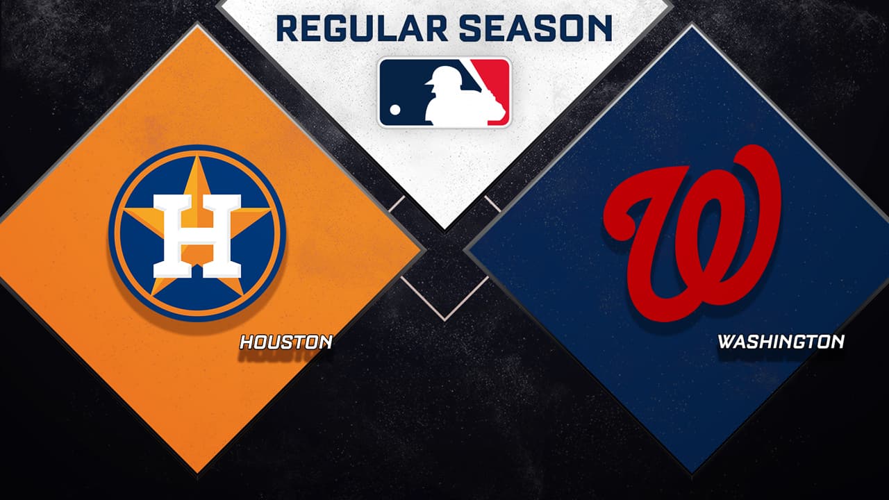 Houston Astros vs Washington Nationals