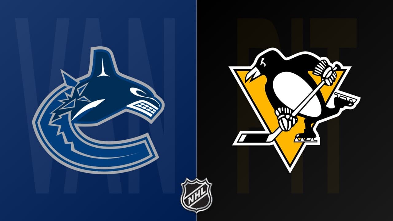 Pittsburgh Penguins vs Vancouver Canucks