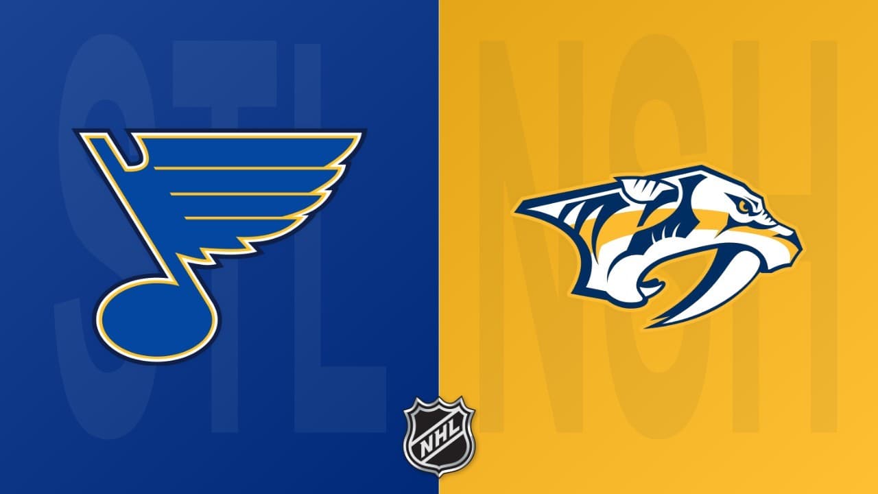 Nashville Predators vs St. Louis Blues