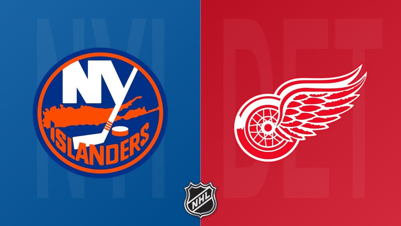 Detroit Red Wings vs New York Islanders