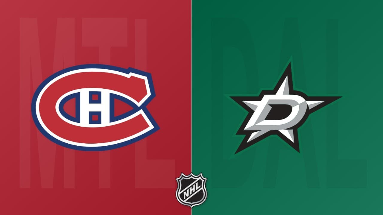 Dallas Stars vs Montreal Canadiens