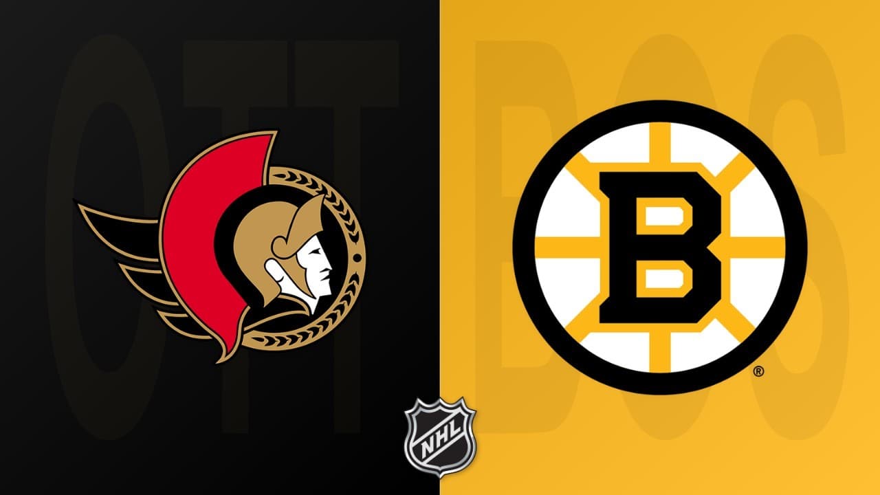 Boston Bruins vs Ottawa Senators