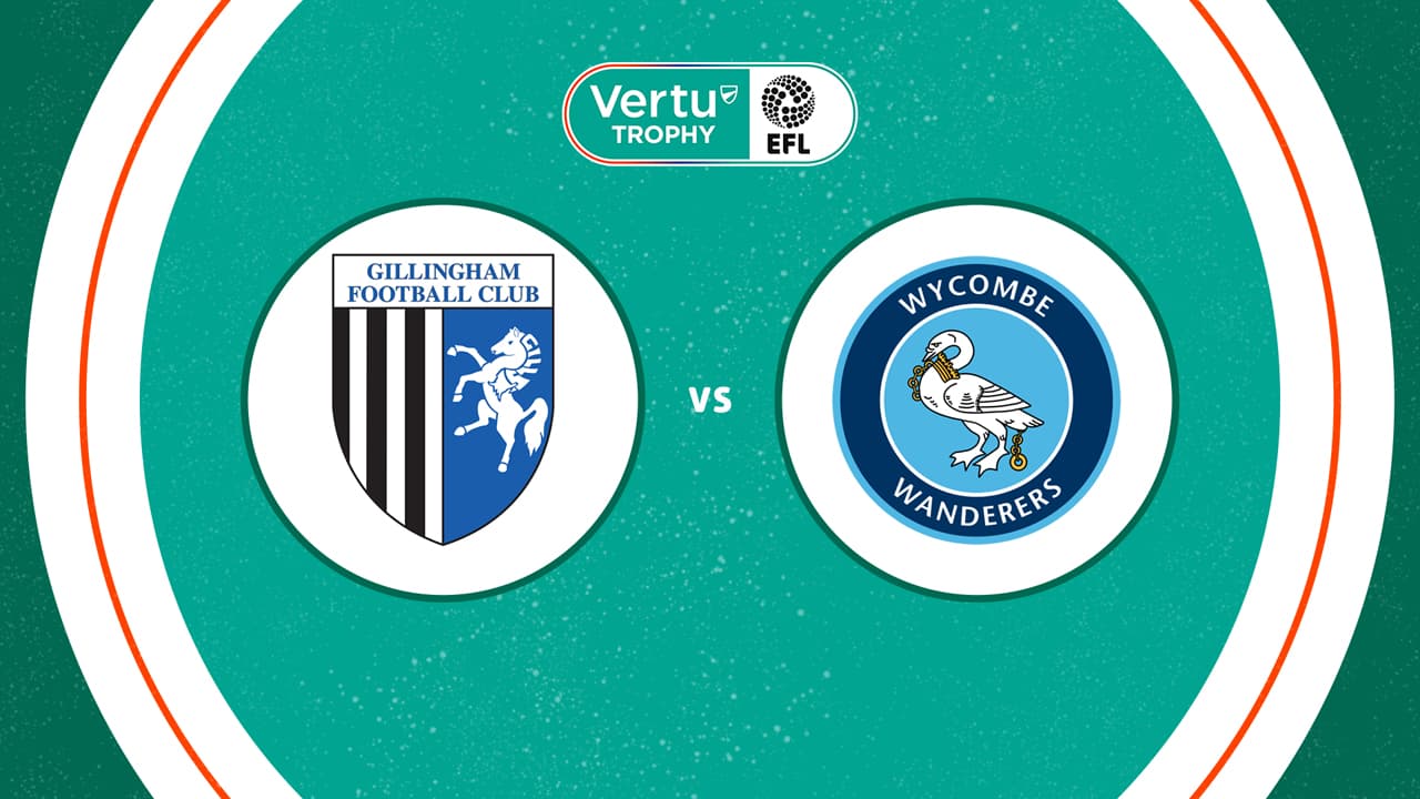 Gillingham vs Wycombe Wanderers