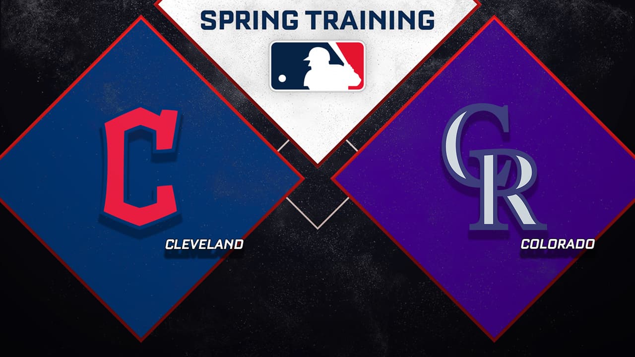 Cleveland Guardians vs Colorado Rockies