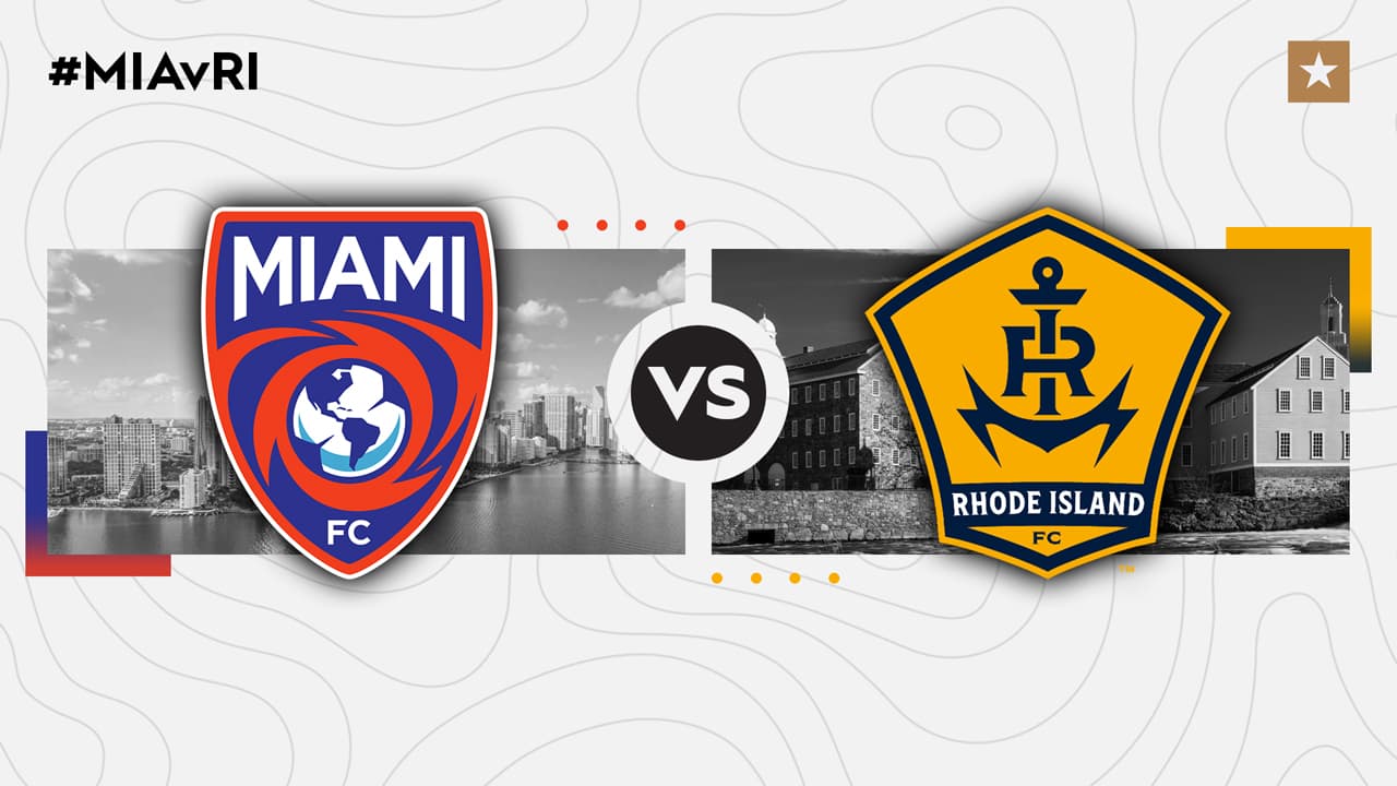 Miami FC vs Rhode Island FC