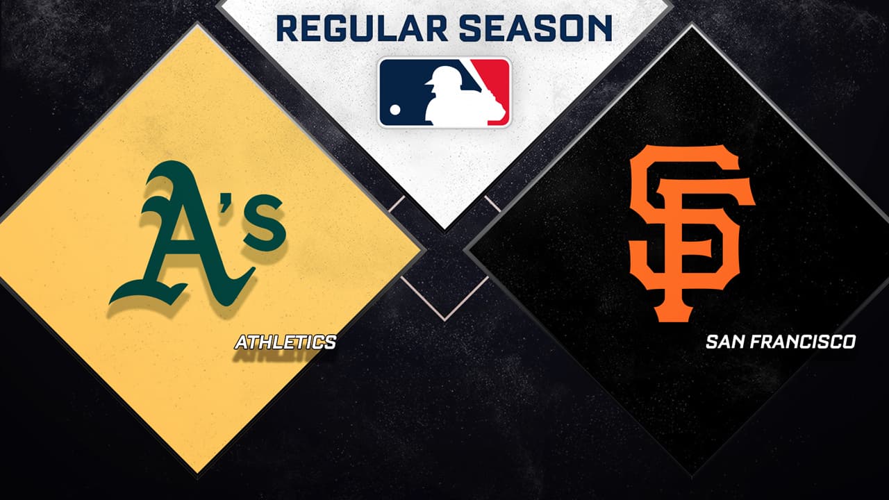 Athletics vs San Francisco Giants