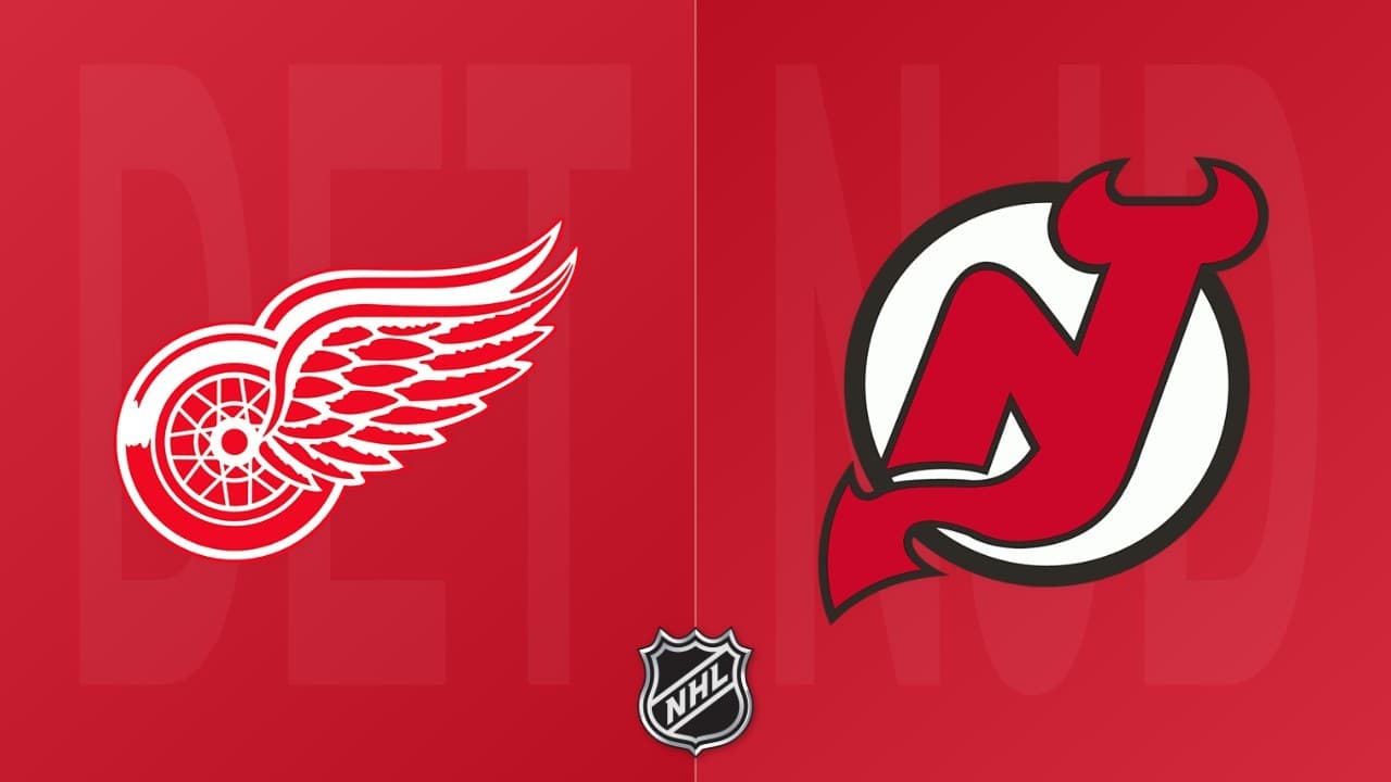 New Jersey Devils vs Detroit Red Wings