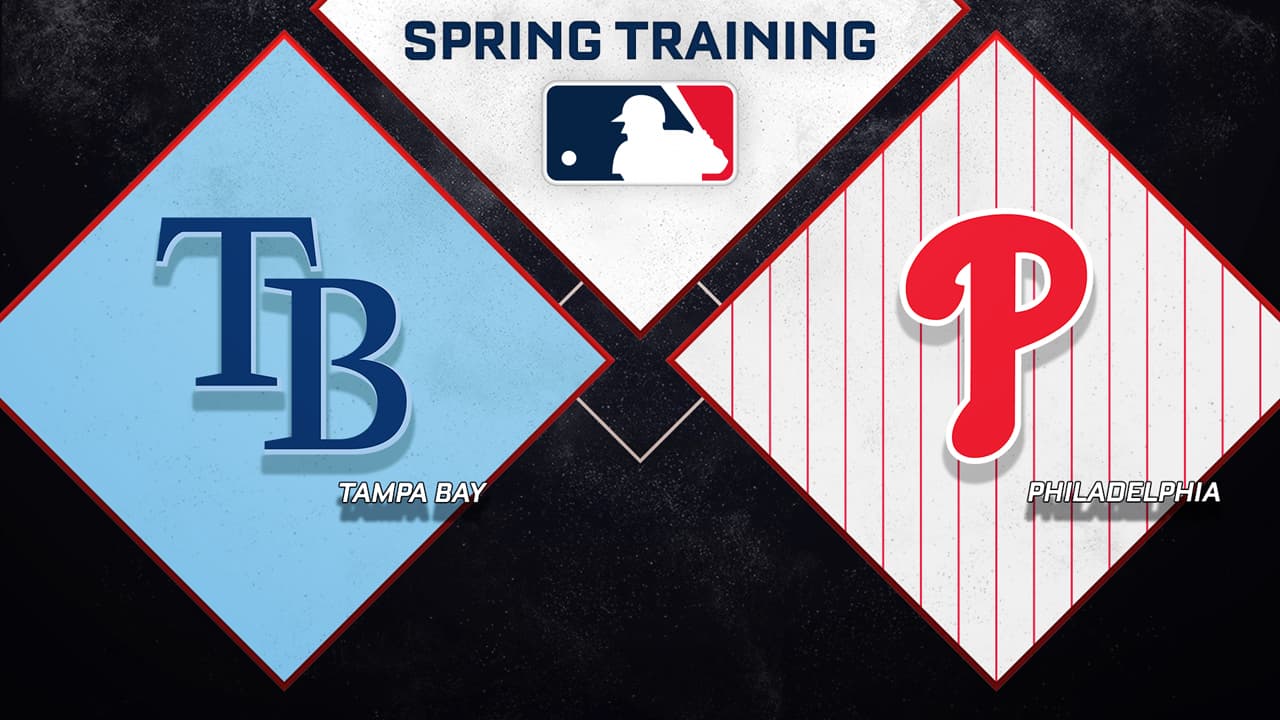 Tampa Bay Rays vs Philadelphia Phillies