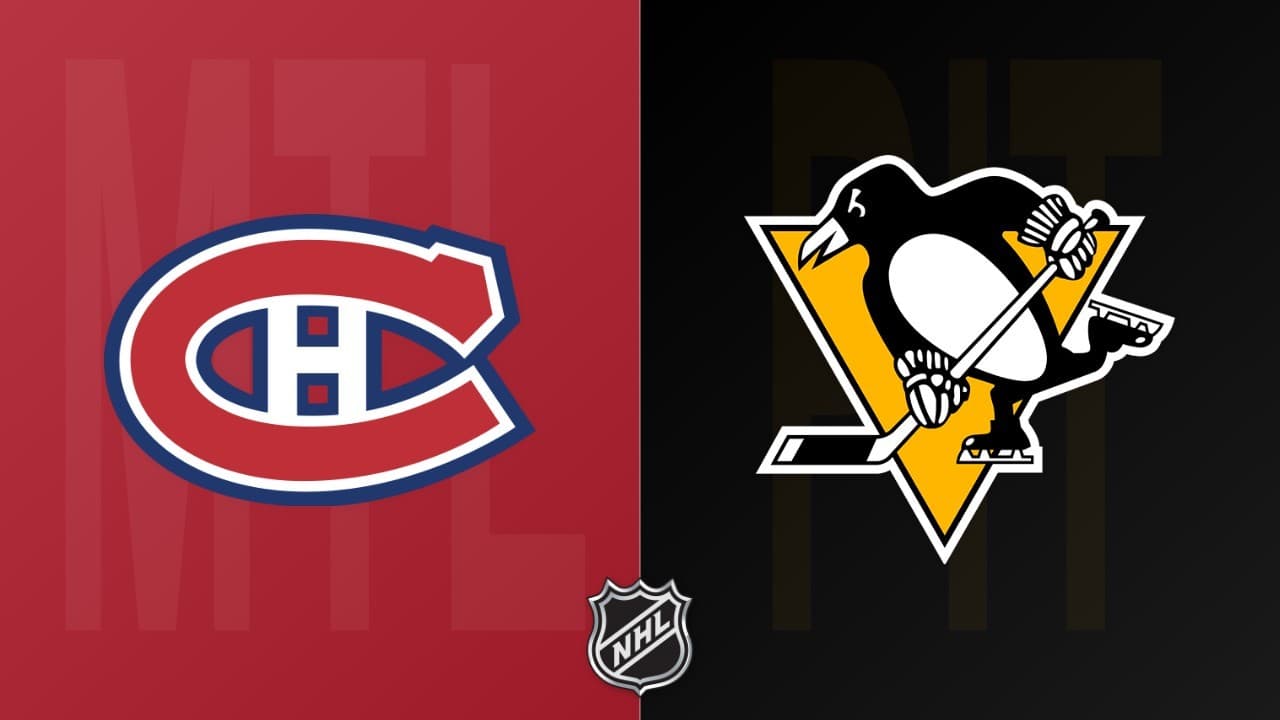 Pittsburgh Penguins vs Montreal Canadiens