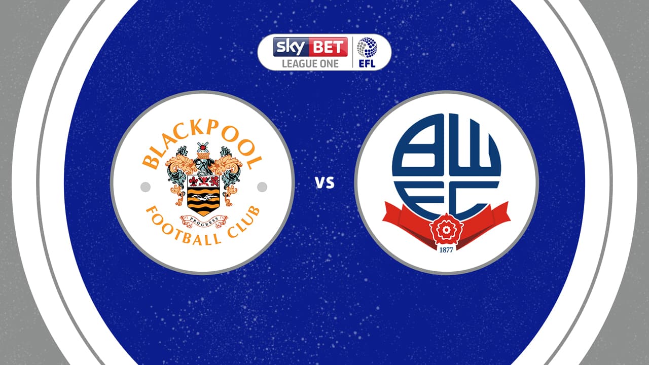 Blackpool vs Bolton Wanderers