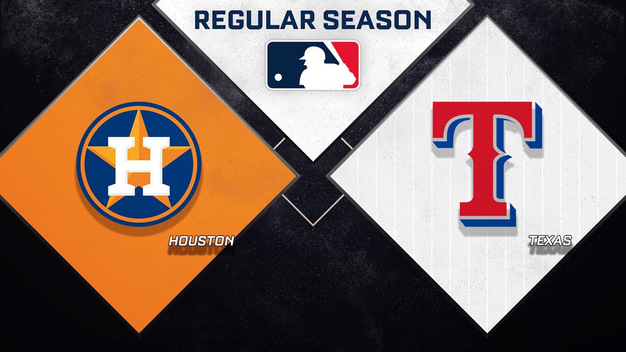 Houston Astros vs Texas Rangers