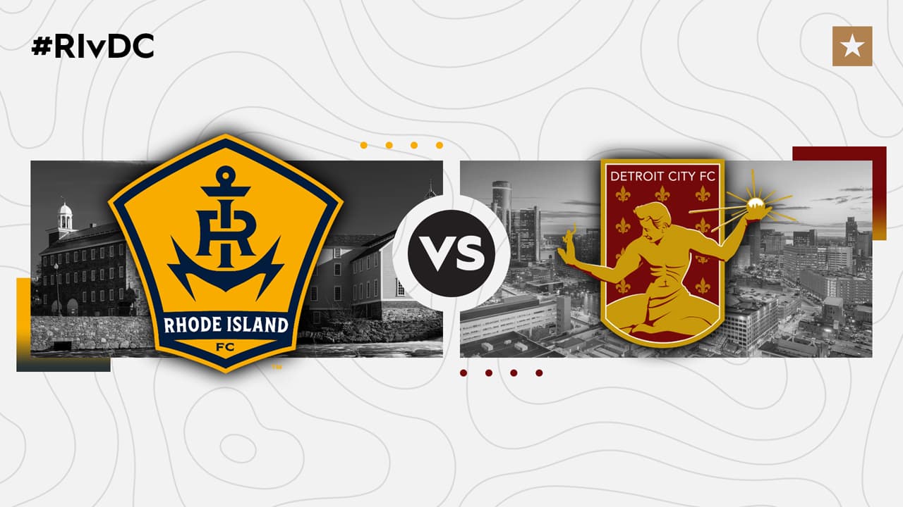 Rhode Island FC vs Detroit City FC
