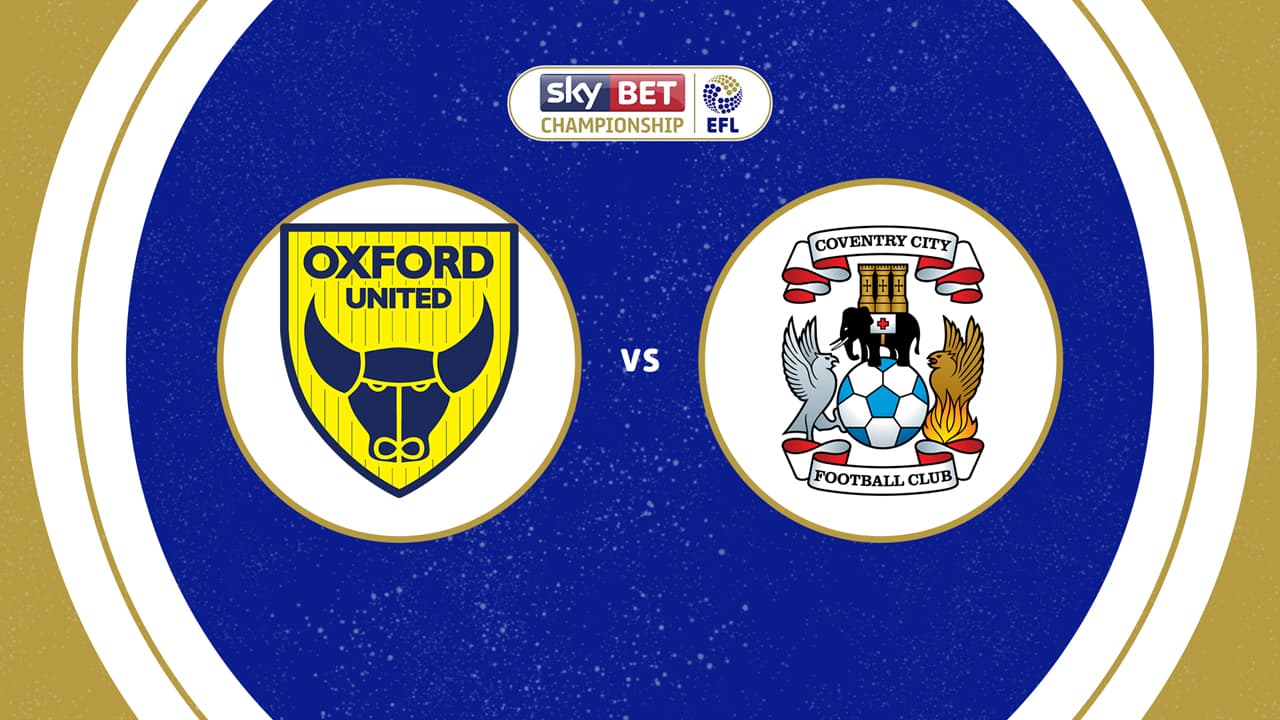 Oxford United vs Coventry City