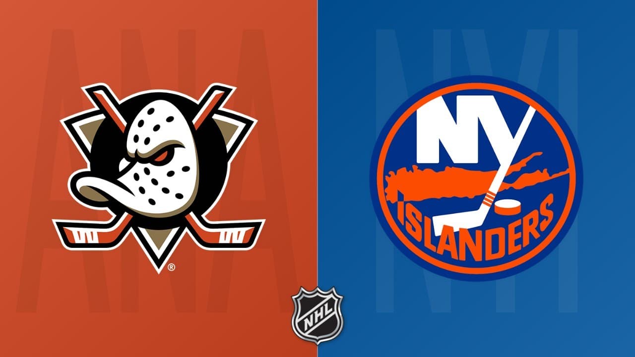 New York Islanders vs Anaheim Ducks