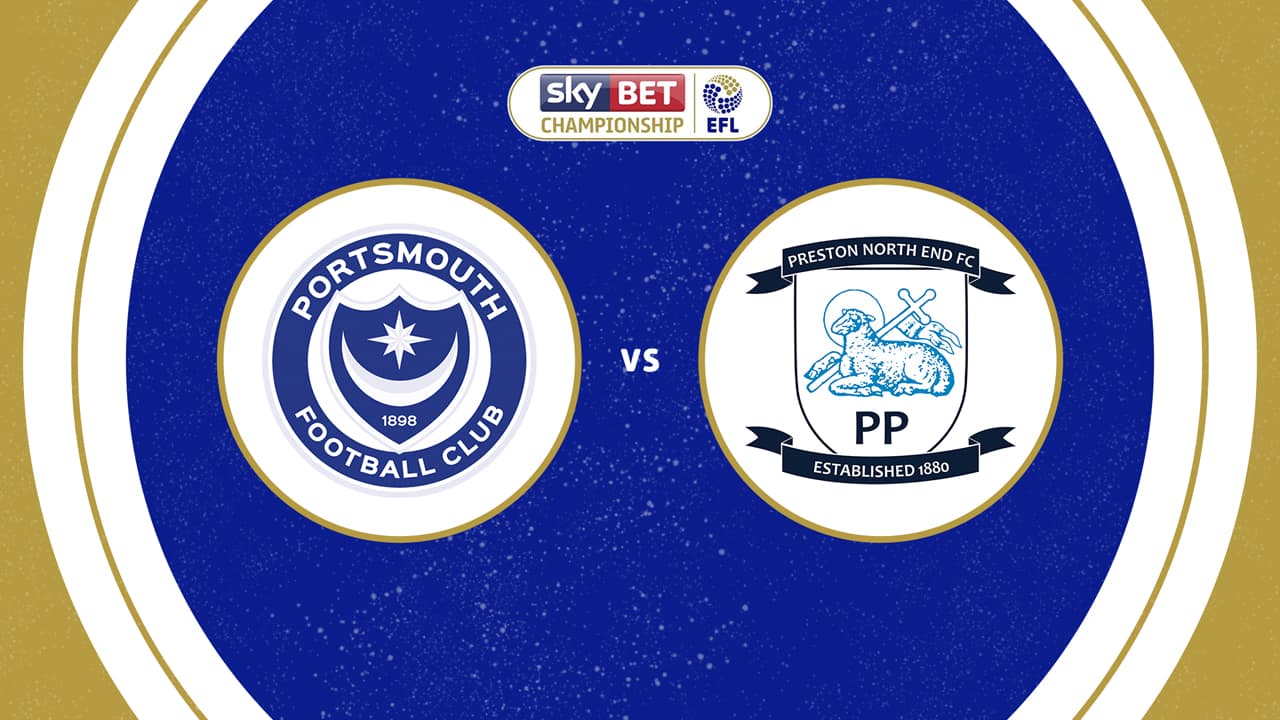 Portsmouth vs Preston North End