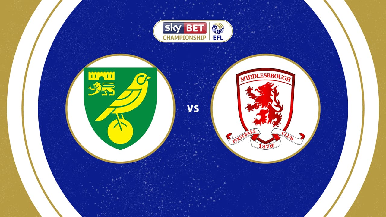 Norwich City vs Middlesbrough