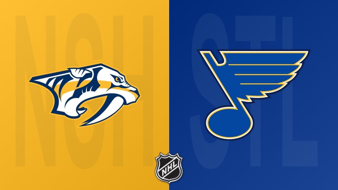 St. Louis Blues vs Nashville Predators