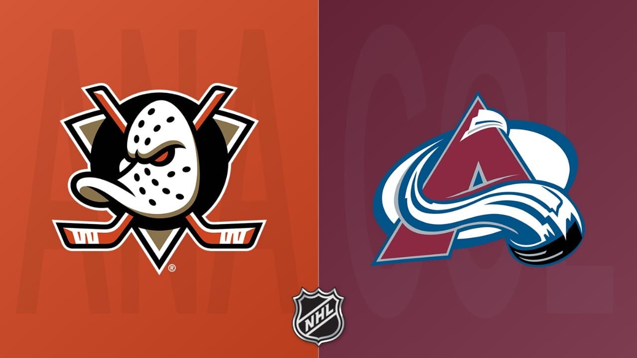Colorado Avalanche vs Anaheim Ducks