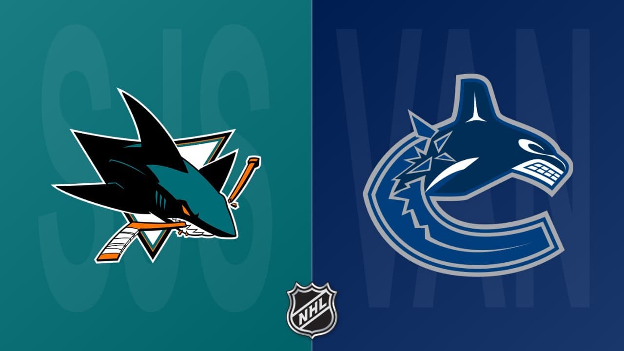 Vancouver Canucks vs San Jose Sharks