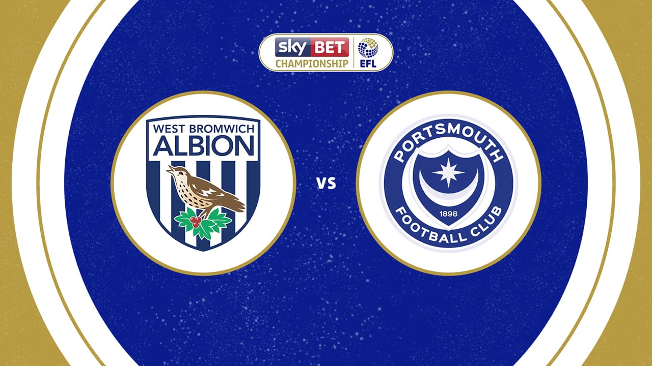 West Bromwich Albion vs Portsmouth